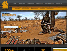 Tablet Screenshot of junglelore.net